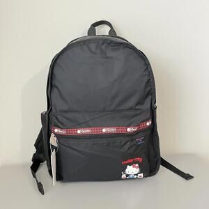 Lesportsac Hello Kitty Route Backpack Double Compartment NWT